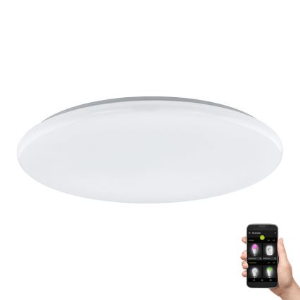 Eglo 31738 - Plafoniera LED dimmerabile TOTARI-Z LED/44,8W/230V 2700-6500K bianco