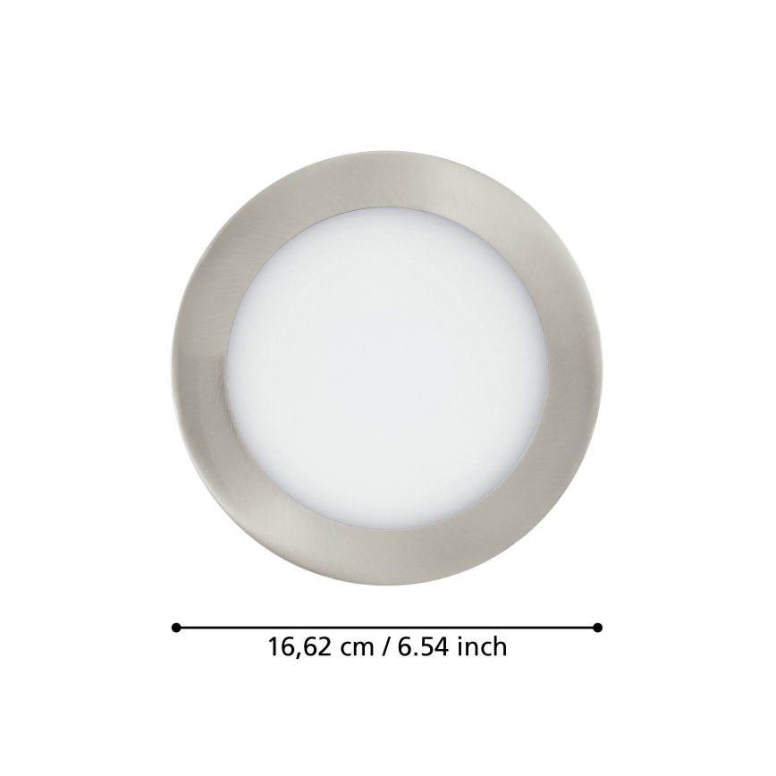 Eglo 31746 - Lampada da incasso dimmerabile per bagno FUEVA-Z LED/10,5W/230V 2700-6500K IP44 cromo Ø 16,5 cm