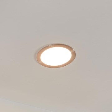 Eglo 31746 - Lampada da incasso dimmerabile per bagno FUEVA-Z LED/10,5W/230V 2700-6500K IP44 cromo Ø 16,5 cm