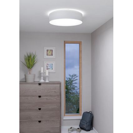 Eglo 31766 - Plafoniera LED RGBW dimmerabile ROMAO-Z LED/35W/230V 2700-6500K Ø 57 cm bianca