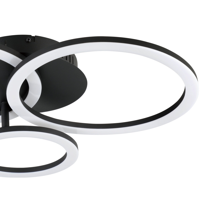 Eglo 31771 - Plafoniera LED dimmerabile PARRAPOS-Z LED/33W/230V 3000-6500K nero