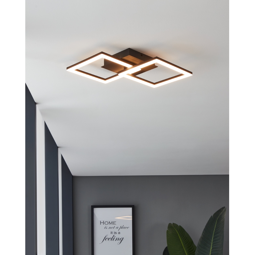 Eglo 31774 - Plafoniera LED dimmerabile PARANDAY-Z LED/21,5W/230V 3000-6500K nero