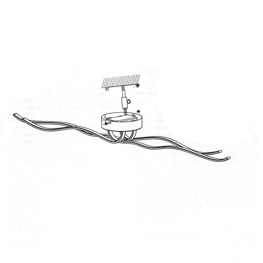 Eglo - Plafoniera LED/40W/230V