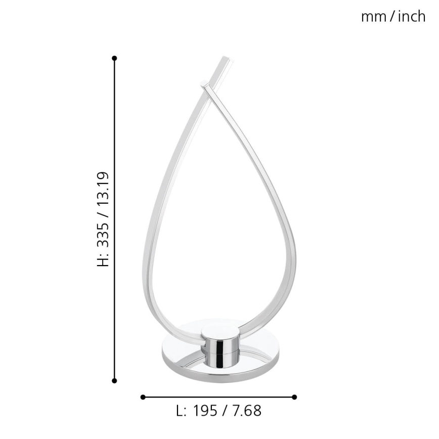 Eglo - Lampada LED da tavolo LED/14W/230V