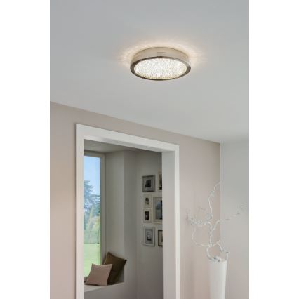 Eglo 32047 - Plafoniera LED AREZZO 2 LED/17,92W/230V