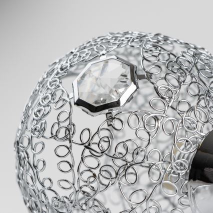 Eglo 32103 - Lampadario LED a montaggio superficiale VELAGO 5xG9/33W/230V, cromo lucido