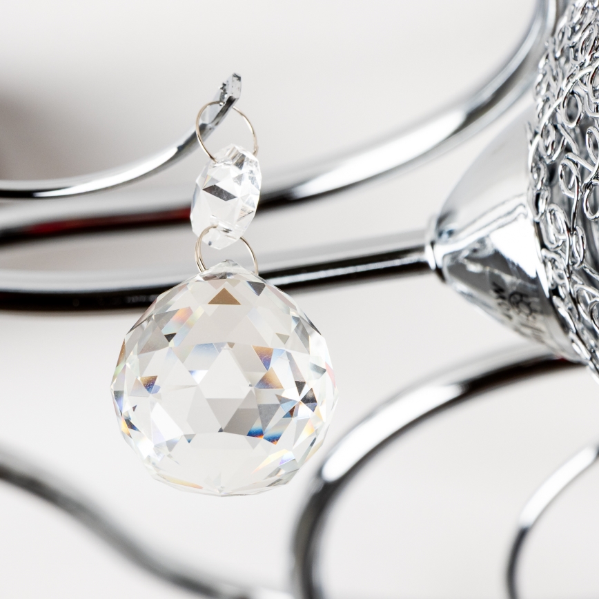 Eglo 32103 - Lampadario LED a montaggio superficiale VELAGO 5xG9/33W/230V, cromo lucido