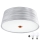 Eglo 32111- Plafoniera LED FONSEA 1 2xE27/9W/230V argento/rame