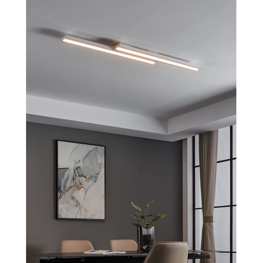 Eglo 32164 - Plafoniera dimmerabile LED RGBW SALITERAS-C, LED/24W/230V, 2700–6500K, bianco