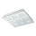 Eglo 32455 - Plafoniera LED PALLANTE LED/33W/230V 4000K cromo opaco