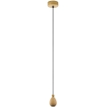 Eglo 32543 - Plafoniera YORTH 1xE27/60W/230V rovere