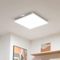 Eglo 32547 - LED RGBW Pannello dimmerabile da superficie/incasso 2in1 SALOBRENA-C LED/34W/230V bianco 60x60 cm + telecomando