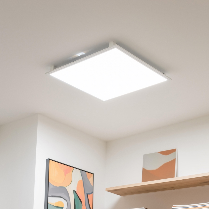 Eglo 32547 - LED RGBW Pannello dimmerabile da superficie/incasso 2in1 SALOBRENA-C LED/34W/230V bianco 60x60 cm + telecomando
