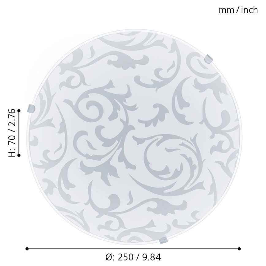 Eglo 32606 - Plafoniera LED MARS LED/11W/230V Ø 25 cm