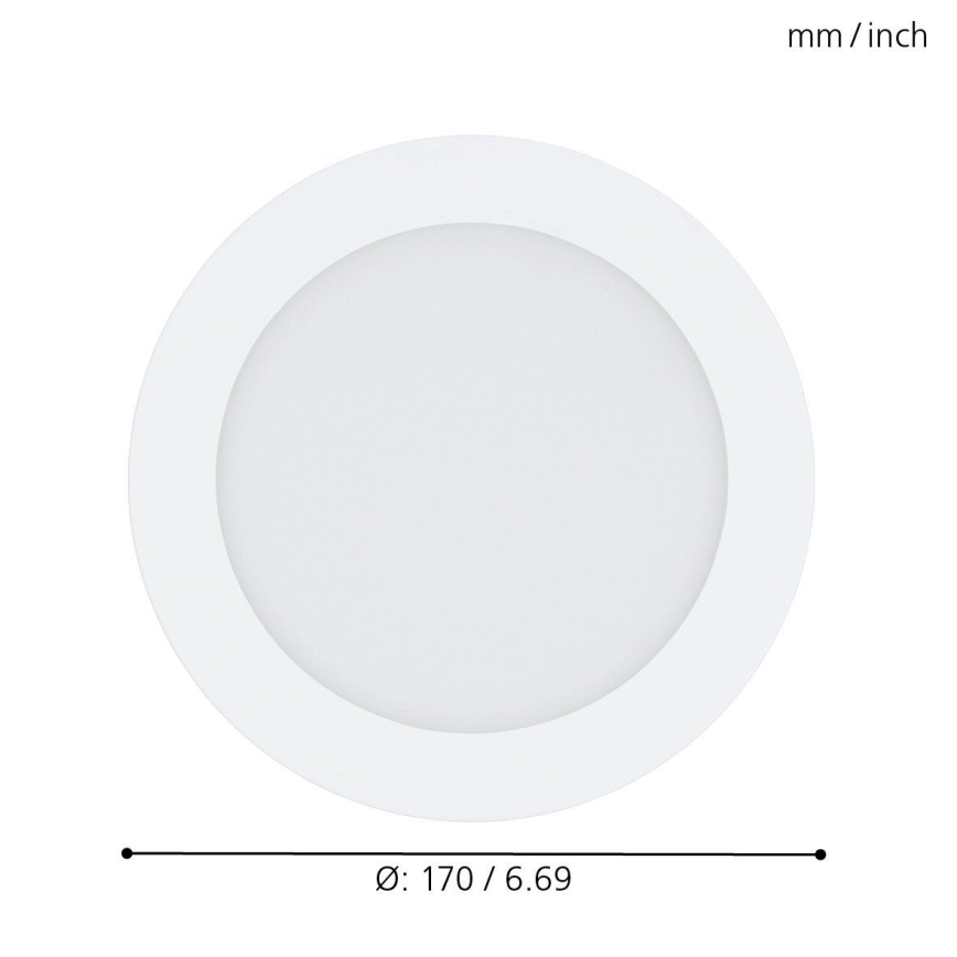 Eglo - Lampada LED RGB da incasso FUEVA-C LED/10,5W/230V