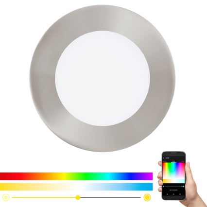 Eglo - Lampada LED RGB da incasso FUEVA-C LED/5,4W/230V