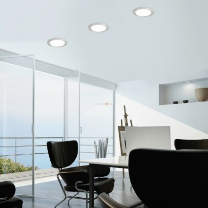 Eglo - Faretto da incasso LED RGB dimmerabile FUEVA-C LED/10,5W/230V Ø 17 cm