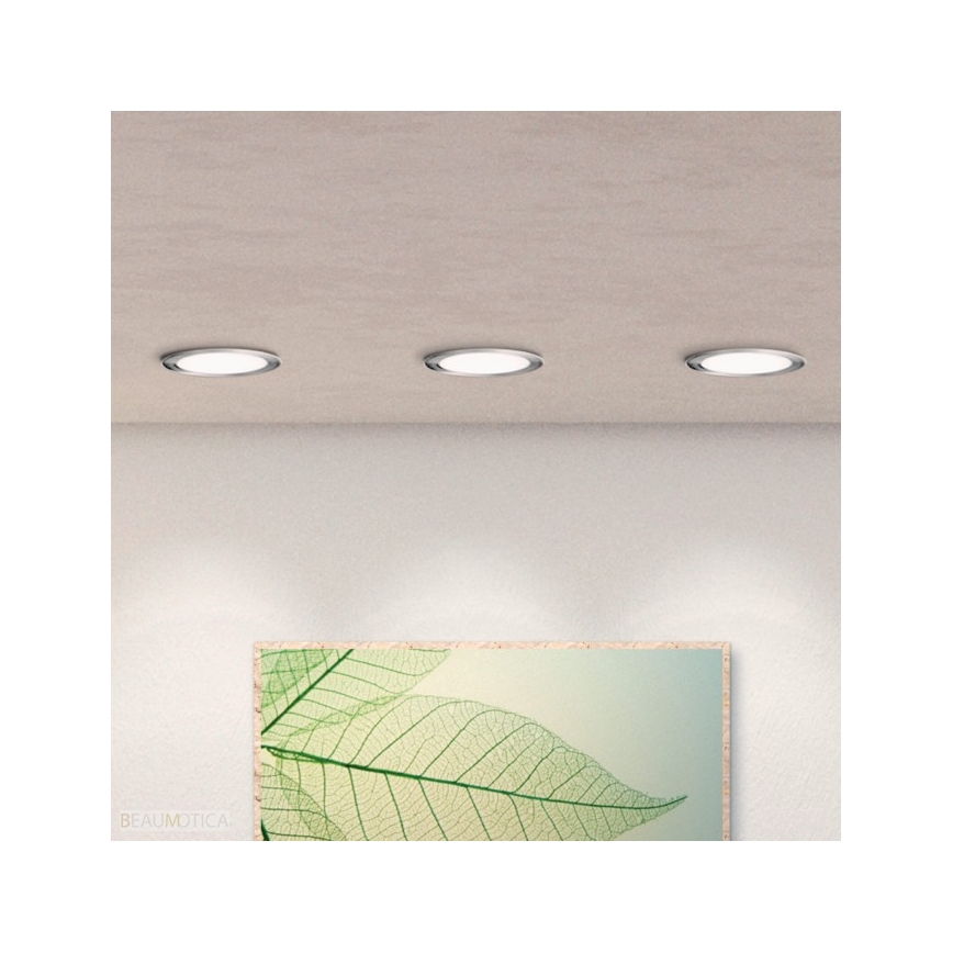 Eglo - Faretto da incasso LED RGB dimmerabile FUEVA-C LED/10,5W/230V Ø 17 cm