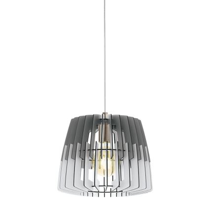 Eglo 32824 - Lampadario ARTANA 1xE27/60W/230V grigio 300mm