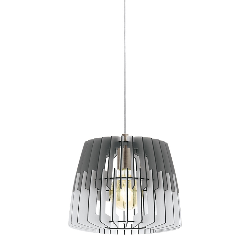 Eglo 32824 - Lampadario ARTANA 1xE27/60W/230V grigio 300mm