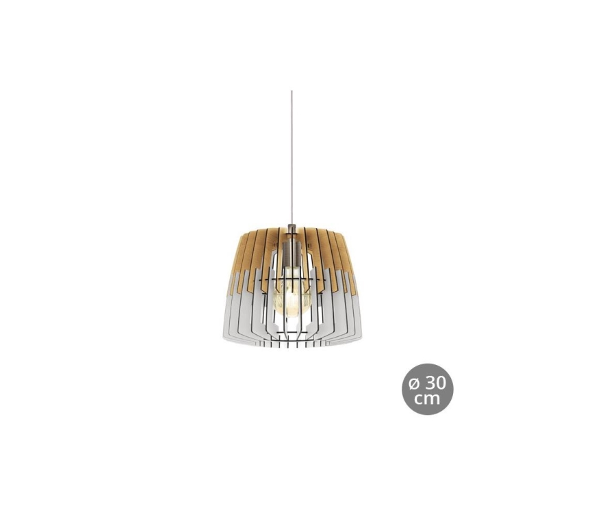 Eglo 32825 - Lampadario a sospensione con filo SOTOS 1xE27/60W/230V