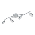 Eglo 32829 - Faretto LED SALTO 4xLED/5,4W+LED/2,5W