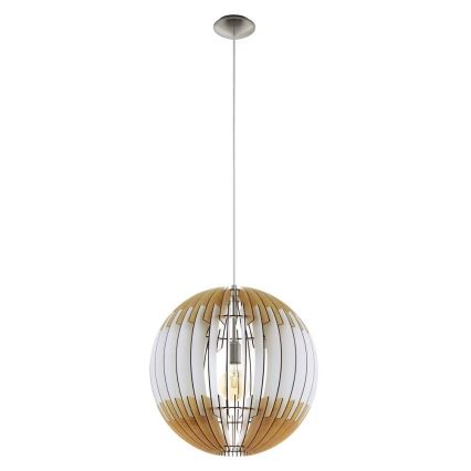 Eglo 32846 - Lampadario su filo OLMERO 1xE27/60W/230V