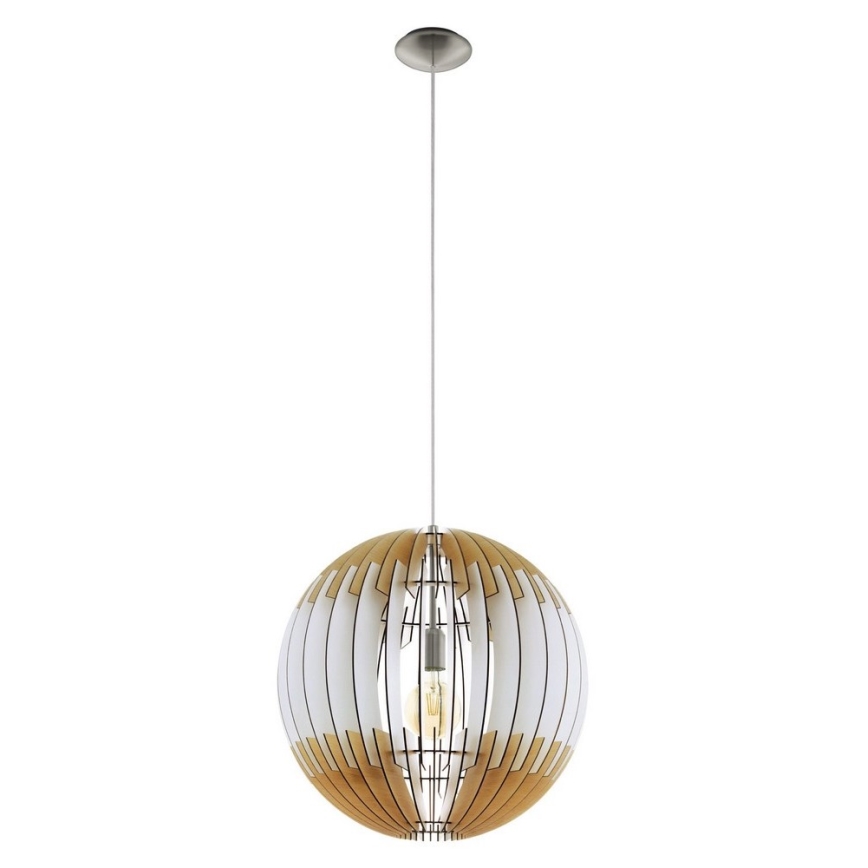 Eglo 32846 - Lampadario su filo OLMERO 1xE27/60W/230V