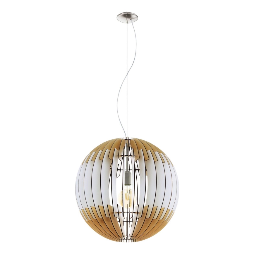 Eglo 32847 - Lampadario a cavo OLMERO 1xE27/60W/230V