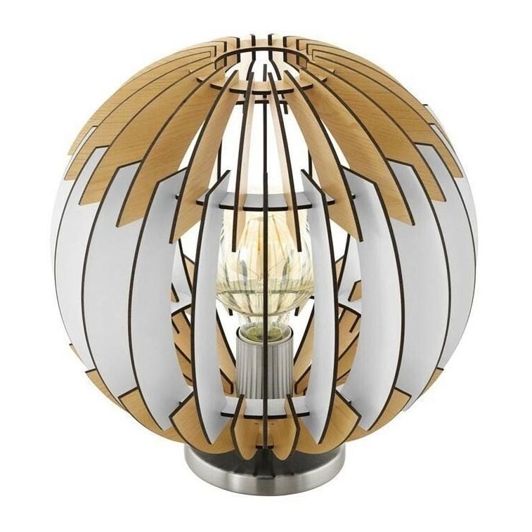 Eglo 32848 - Lampada da tavolo OLMERO 1xE27/60W/230V