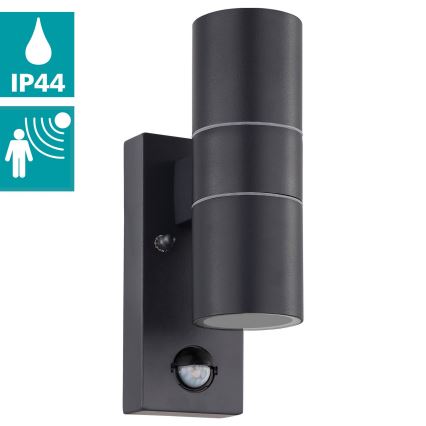 Eglo - LED Applique da esterno con sensore 2xGU10/3W/230V IP44