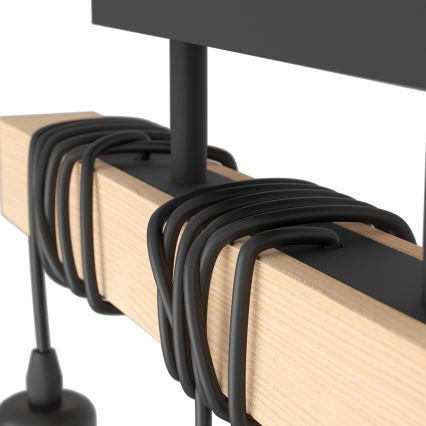 Eglo - Lampadario fisso TOWNSHEND 3xE27/60W/230V