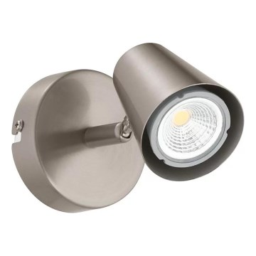 Eglo 32941 - Faretto da parete LED dimmerabile TRAVALE 1xGU10/5W/230V, cromo opaco