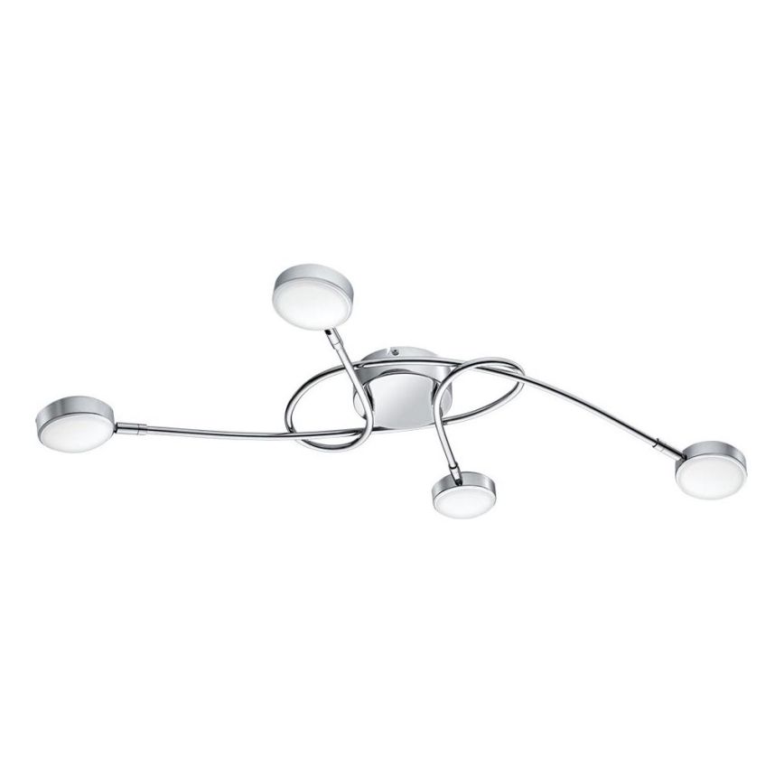 Eglo 32996 - Plafoniera LED SALTO 4xLED/5,4W/230V cromo lucido