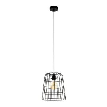 Eglo 33018 - Lampadario a sospensione con filo LONGBURGH 1xE27/60W/230V diametro 27 cm