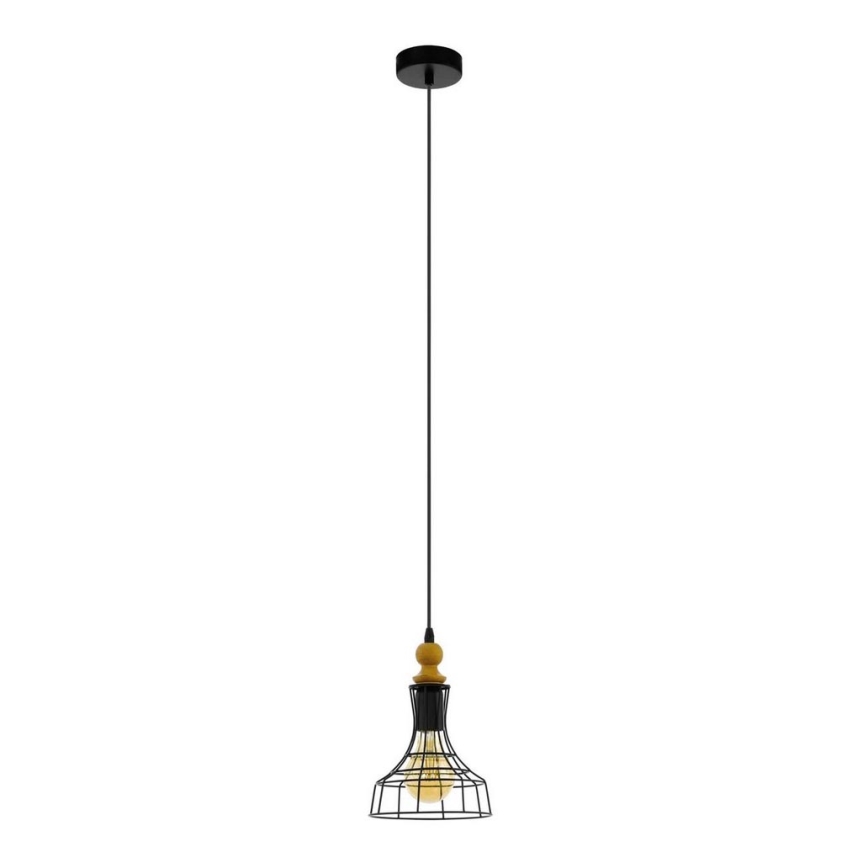 Eglo 33043 - Lampadario a sospensione con filo BAMPTON 1xE27/60W/230V diametro 180mm