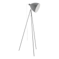 Eglo 33095 - Lampada da terra DUNDEE 1xE27/60W/230V grigia
