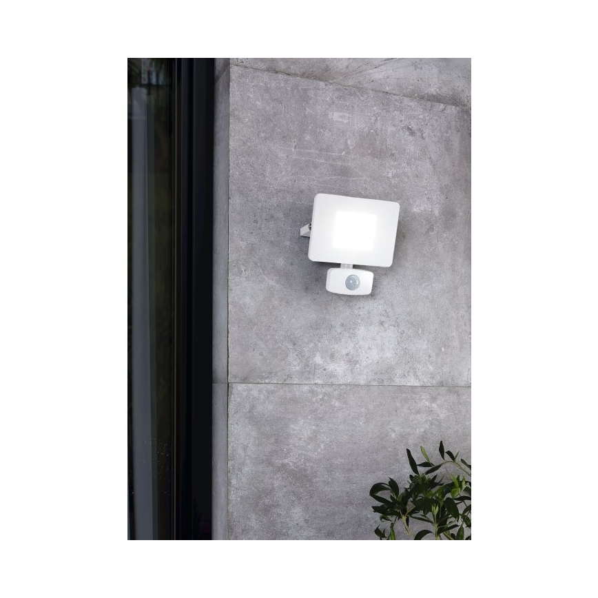 Eglo - Proiettore di luce a LED con sensore LED/20W/230V