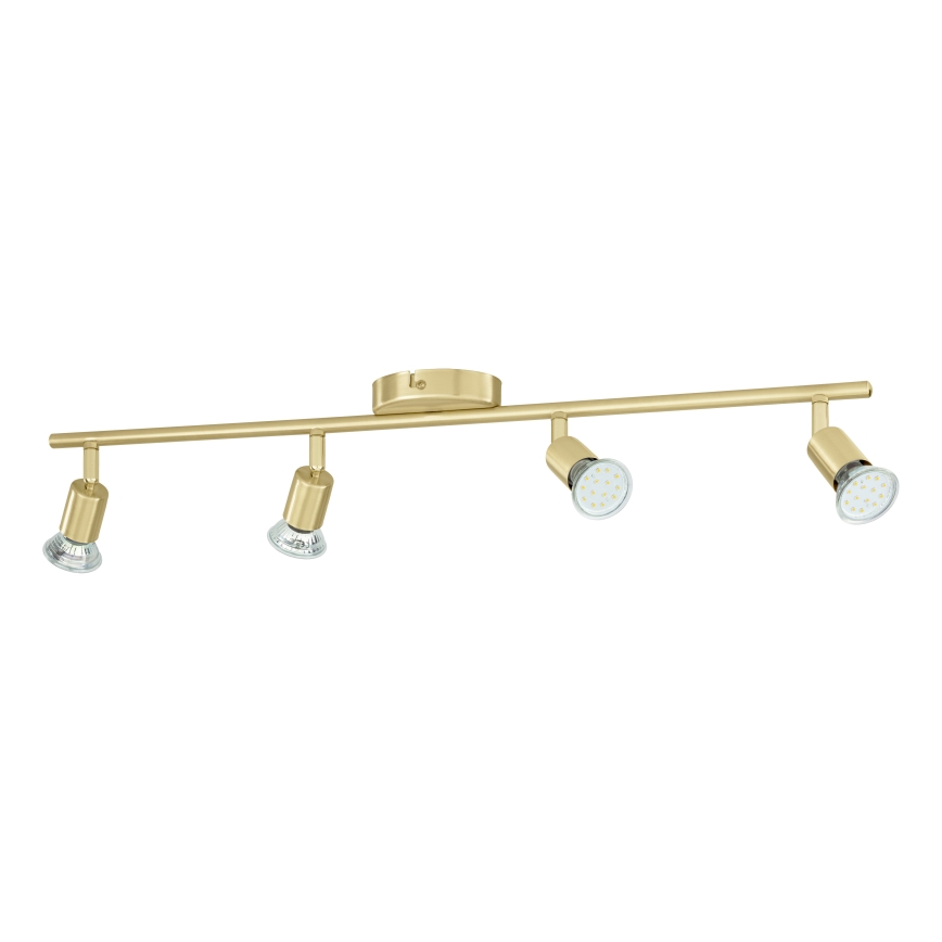 Eglo - Faretto LED 4xGU10/2,8W/230V 3000K oro