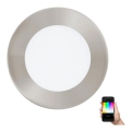 Eglo 33214 - Faretto da incasso LED RGBW dimmerabile FUEVA-C LED/5,4W/230V Ø 12 cm