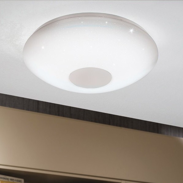 Eglo 33218 - Plafoniera dimmerabile RGBW VOLTAGO-C LED/17W/230V 2700-6500K diametro 38 cm