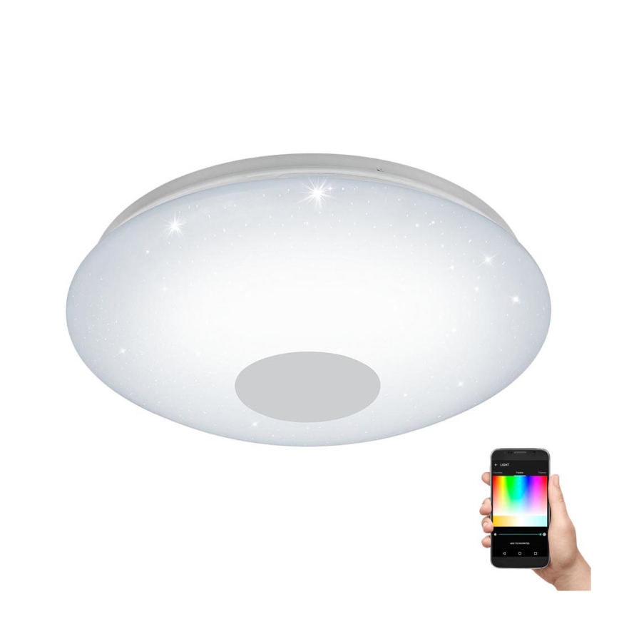 Eglo 33218 - Plafoniera dimmerabile RGBW VOLTAGO-C LED/17W/230V 2700-6500K diametro 38 cm