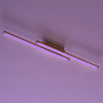 Eglo 33229 - Plafoniera dimmerabile LED RGBW FRAIOLI-C LED/34W/230V 2700-6500K cromo opaco