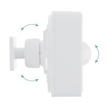 Eglo 33236 - Sensore di movimento da esterno CONNECT SENSOR 3xAA 12 m bianco IP44