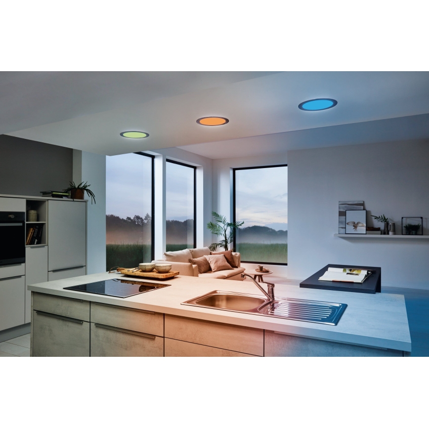 Eglo 33317 - Faretto da incasso LED RGBW dimmerabile FUEVA-C LED/15,6W/230V 2700-6500K diam. 22,5 cm