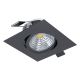 Eglo - Lampada da incasso LED dimmerabile/6W/230V nero