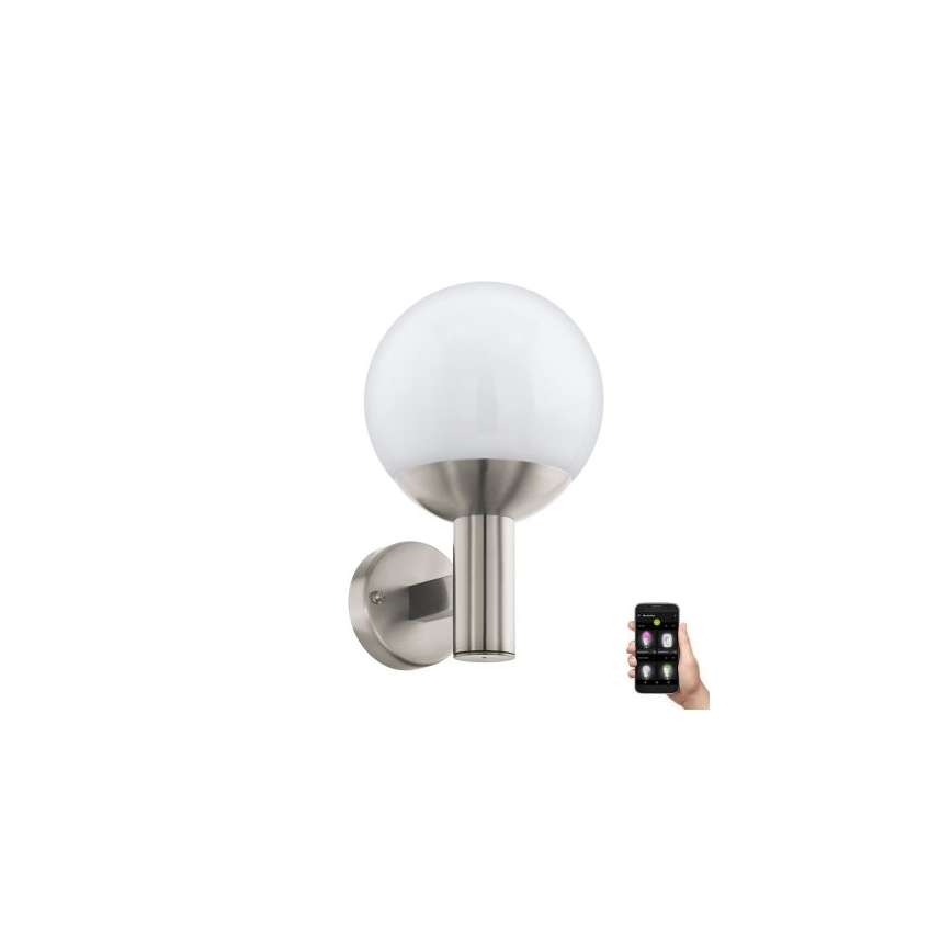 Eglo 33564 - Lampada da parete LED per esterni NISIA-C LED/9W/230V IP44