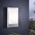 Eglo 33569 - Applique LED da esterno VERRES-C 1xE27/9W/230V IP44 cromo opaco