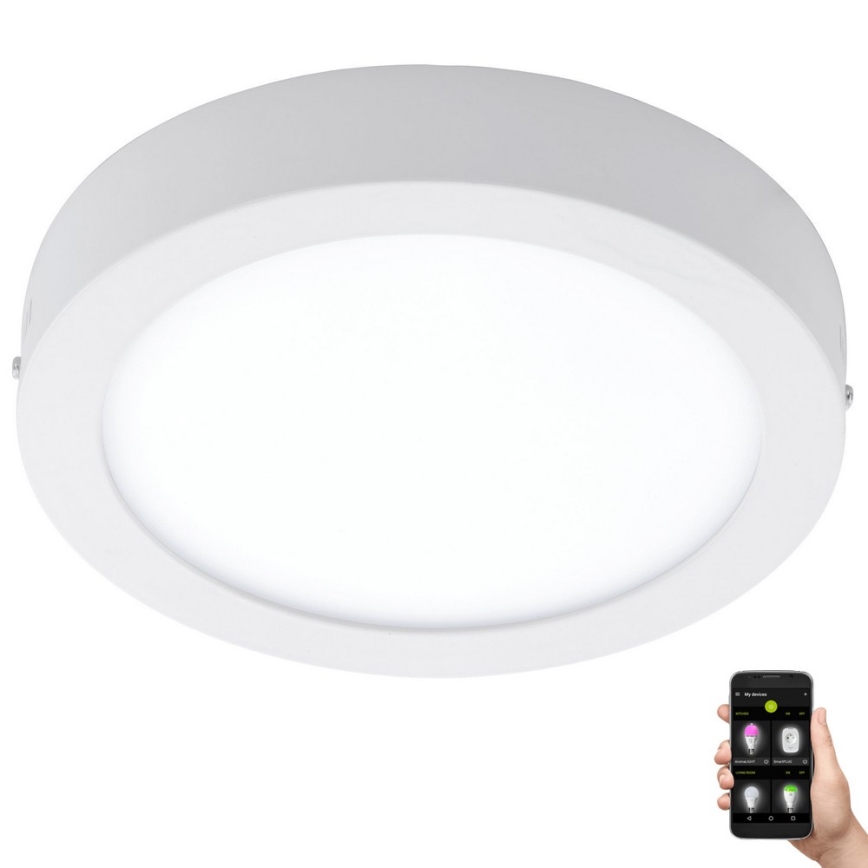 Eglo 33575 - Lampada LED dimmerabile da bagno ARGOLIS-C LED/16,5W/230V IP44 bianco