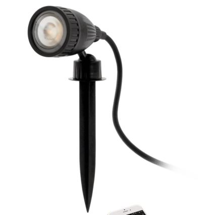 Eglo 33579 - LED RGBW Lampada da esterno NEMA-C 1xGU10/5W/230V IP44 nera